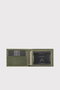 Zoozie Bags Liverpool Crazy Cartera de caballero piel 100% auténtica verde 11x2x8.5cm